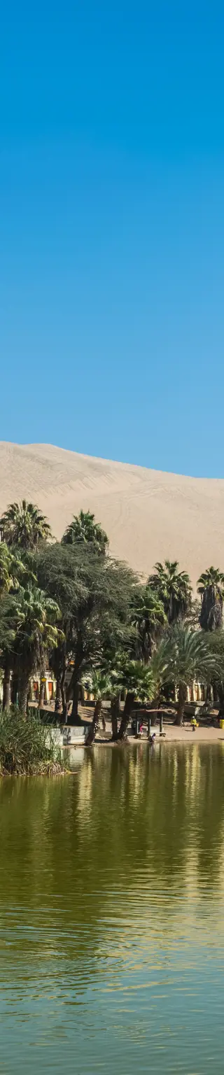 Surfe auf den Dünen von Huacachina